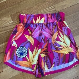 Farm Rio floral shorts XS NWT
